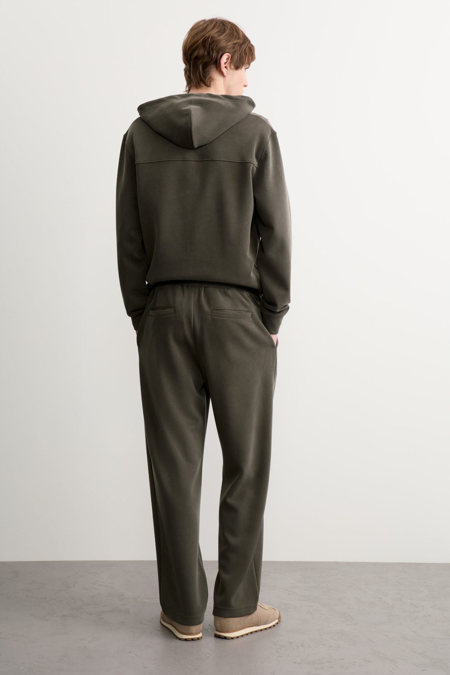Худи из джерси интерлок