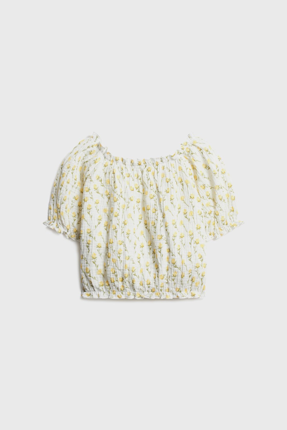 Блуза babydoll из муслина