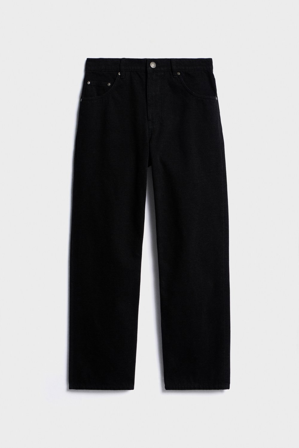 Джинсы свободного кроя с низкой посадкой