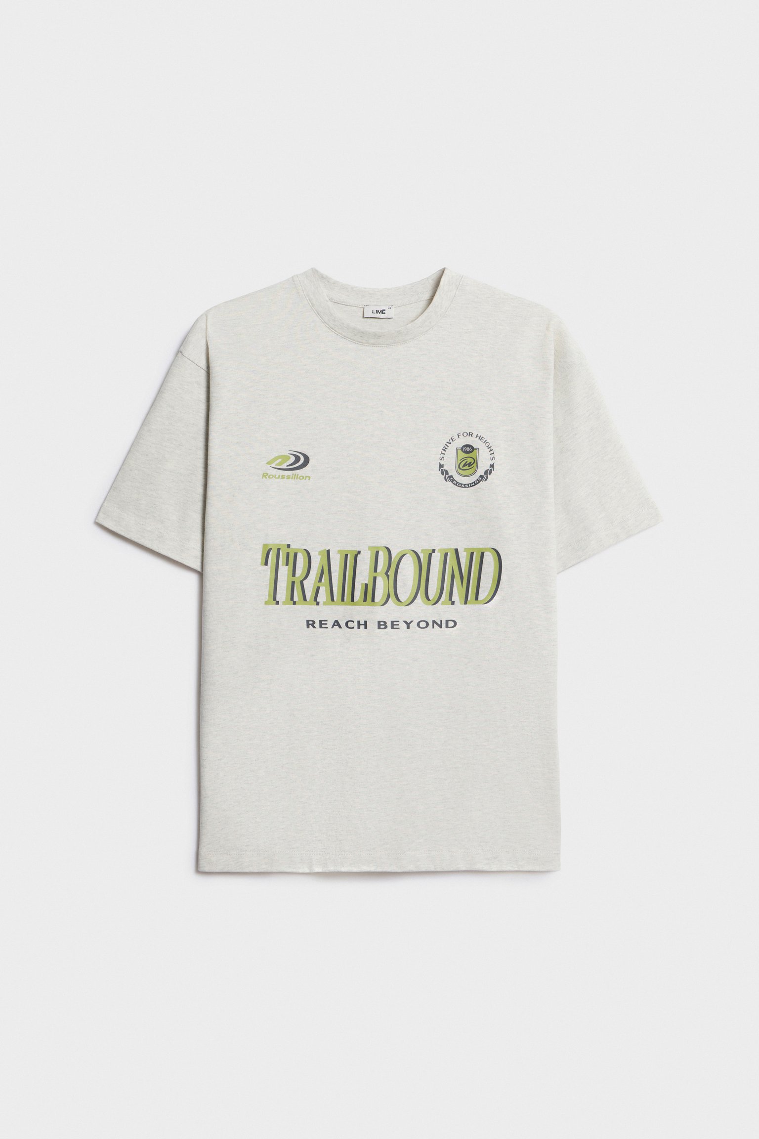 Футболка из хлопка с принтом