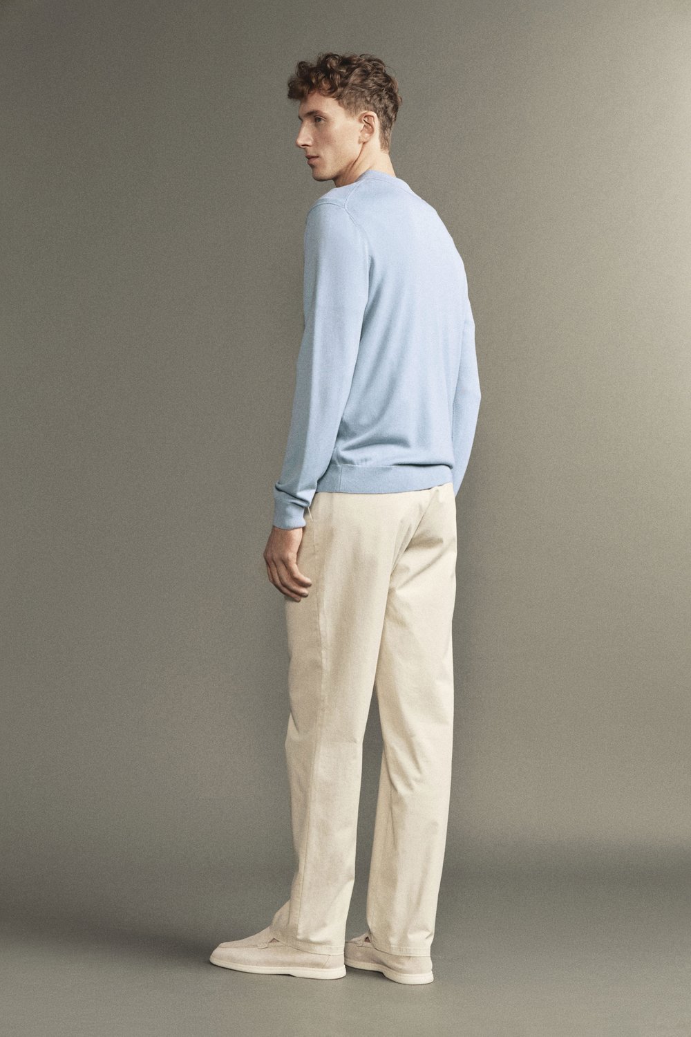 Брюки чинос из хлопка