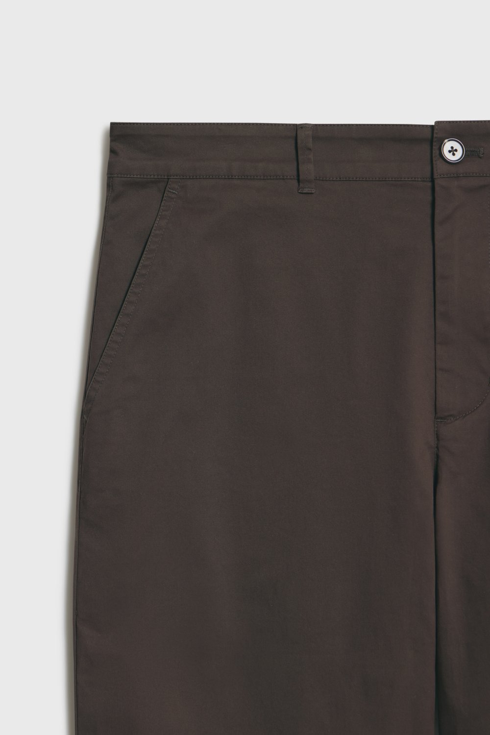 Шорты прямого кроя из хлопка