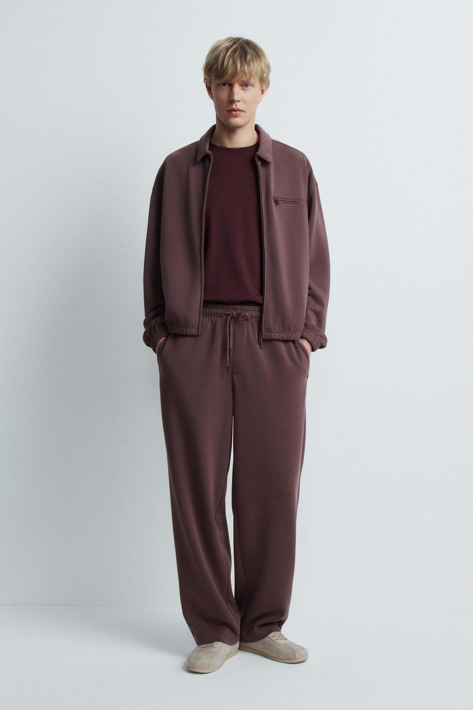 Брюки из джерси с модалом
