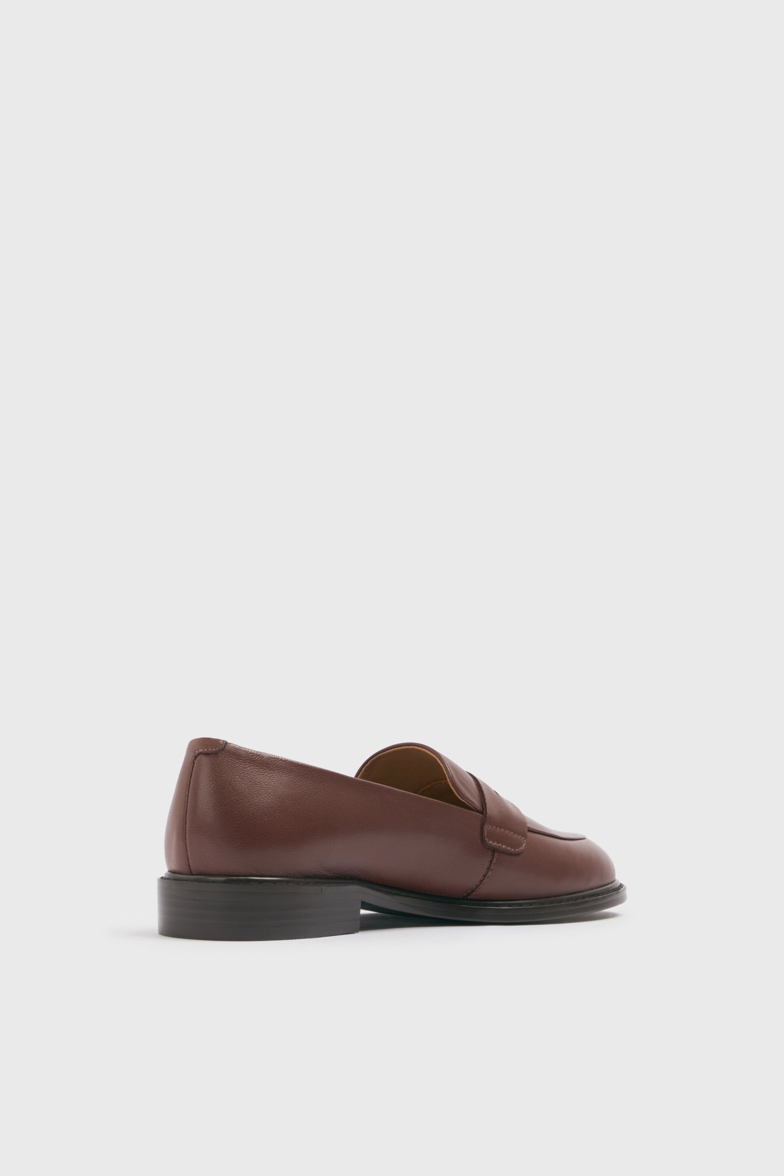 Кожаные пенни-лоферы