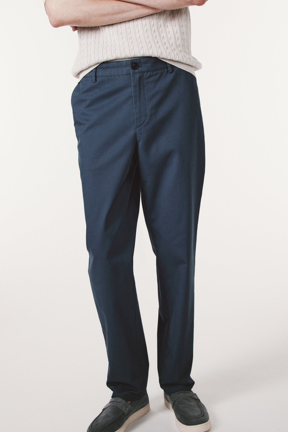 Брюки чинос из хлопка