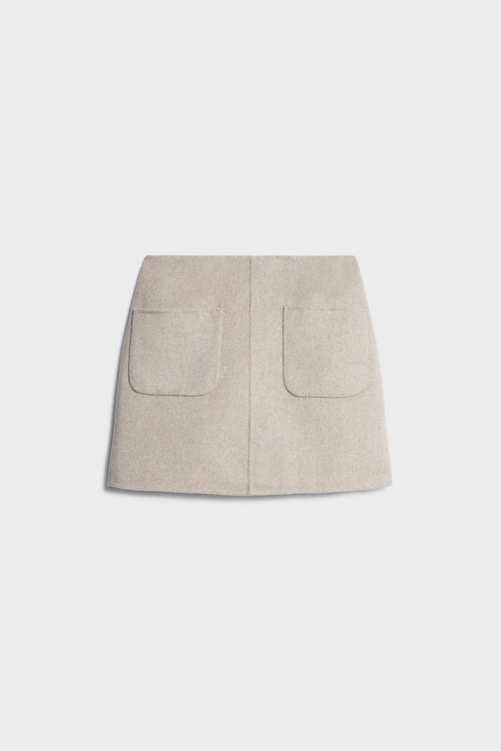 Мини-юбка из смесовой шерсти