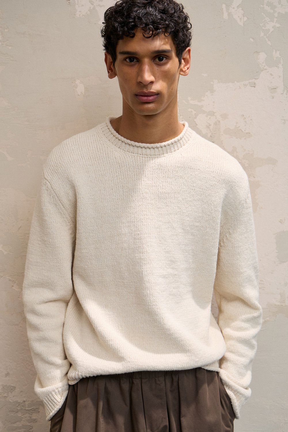 Хлопковый свитер