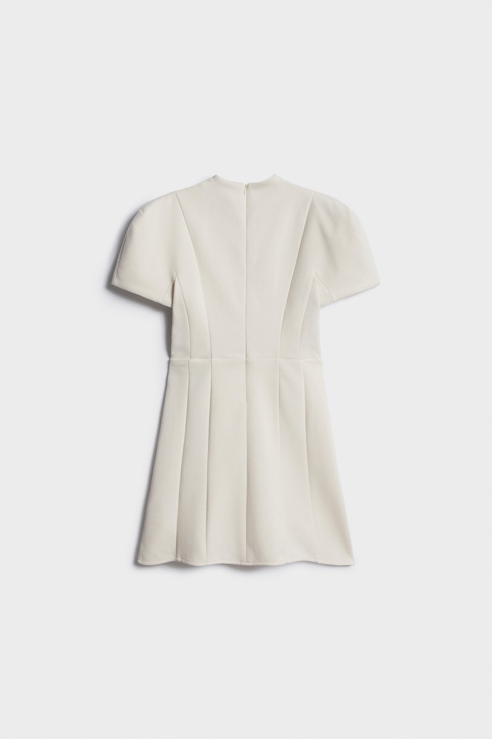 Скульптурное мини-платье из хлопка