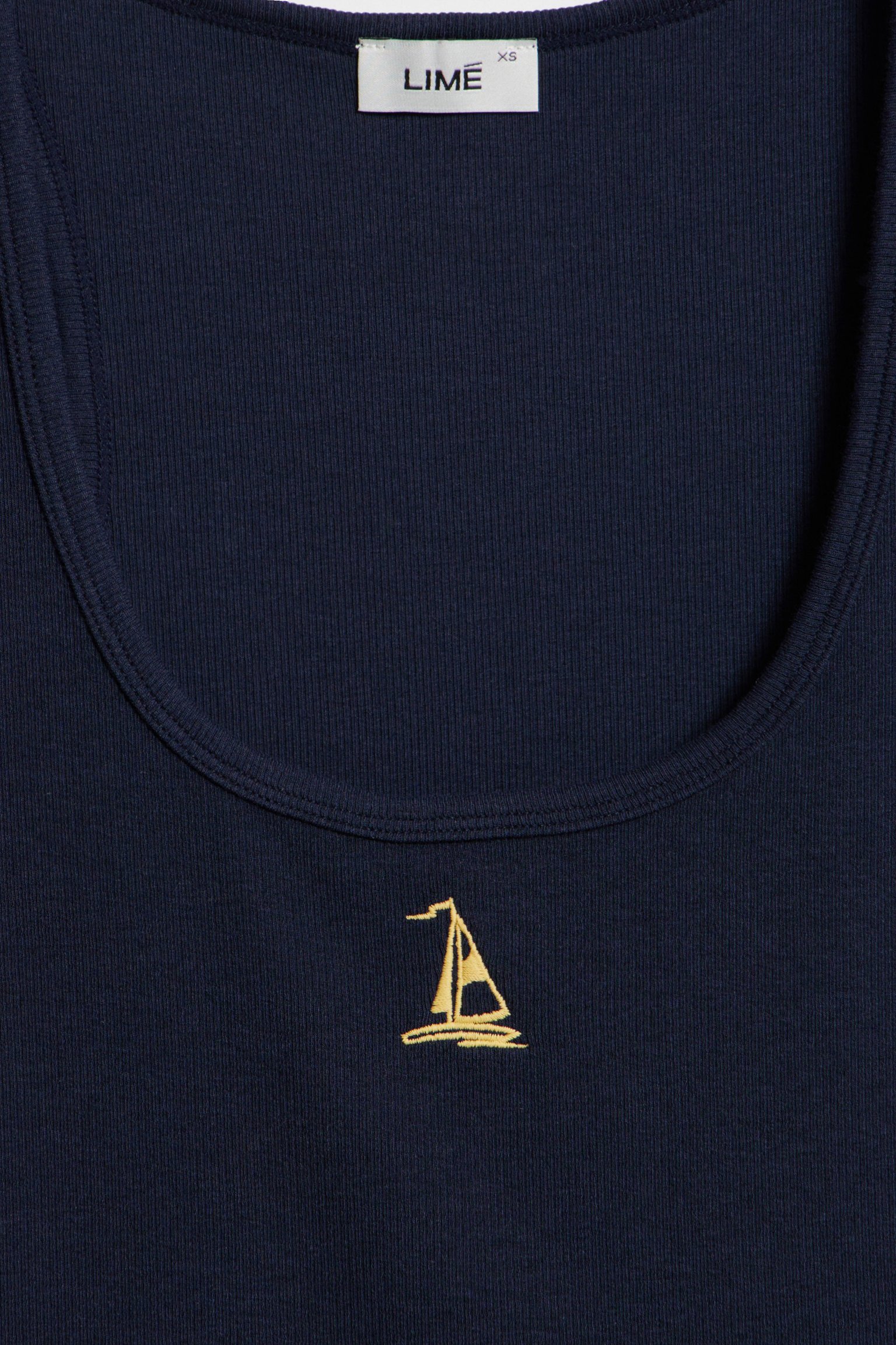 Хлопковый топ с вышивкой