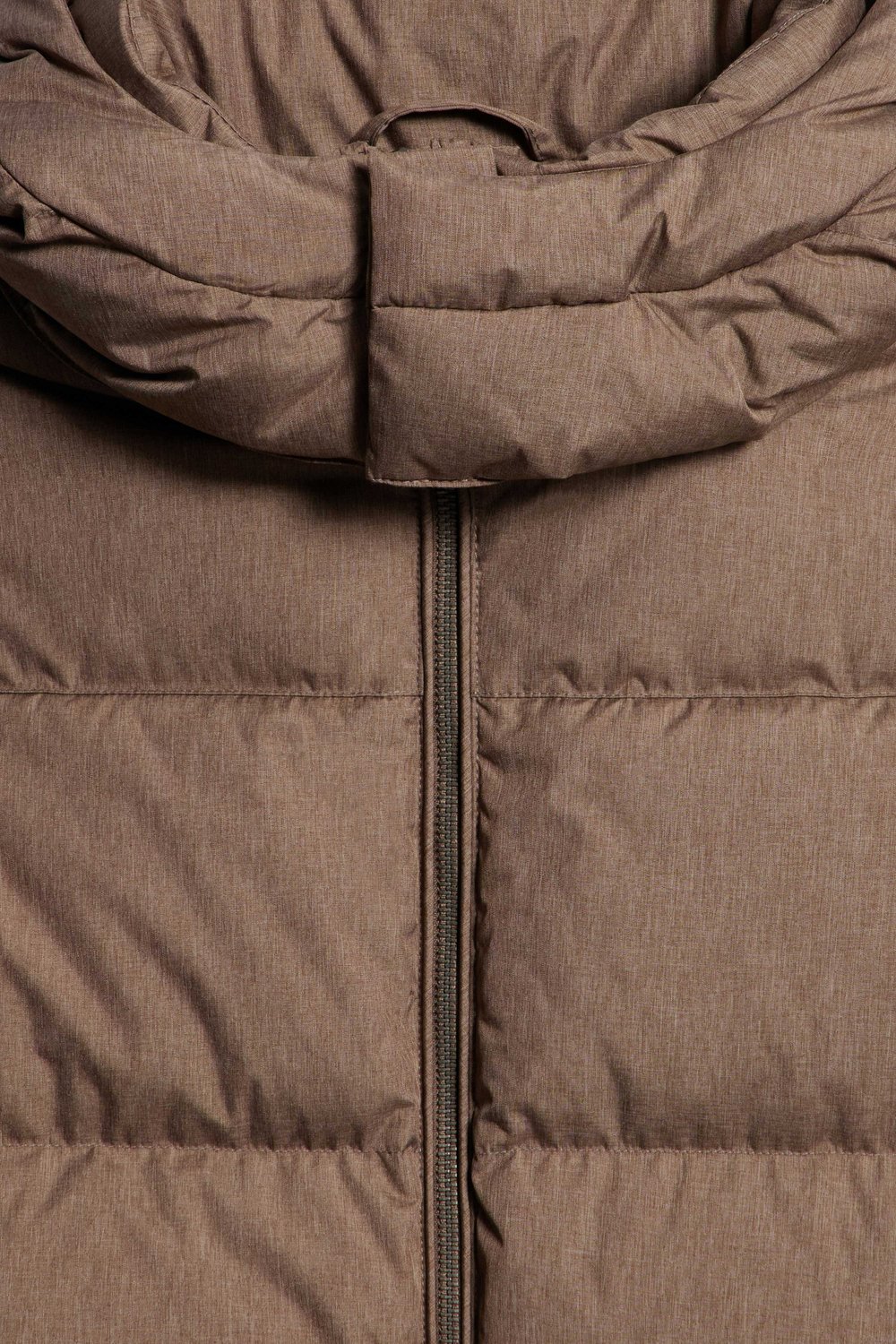 Стеганая куртка на натуральном пуху