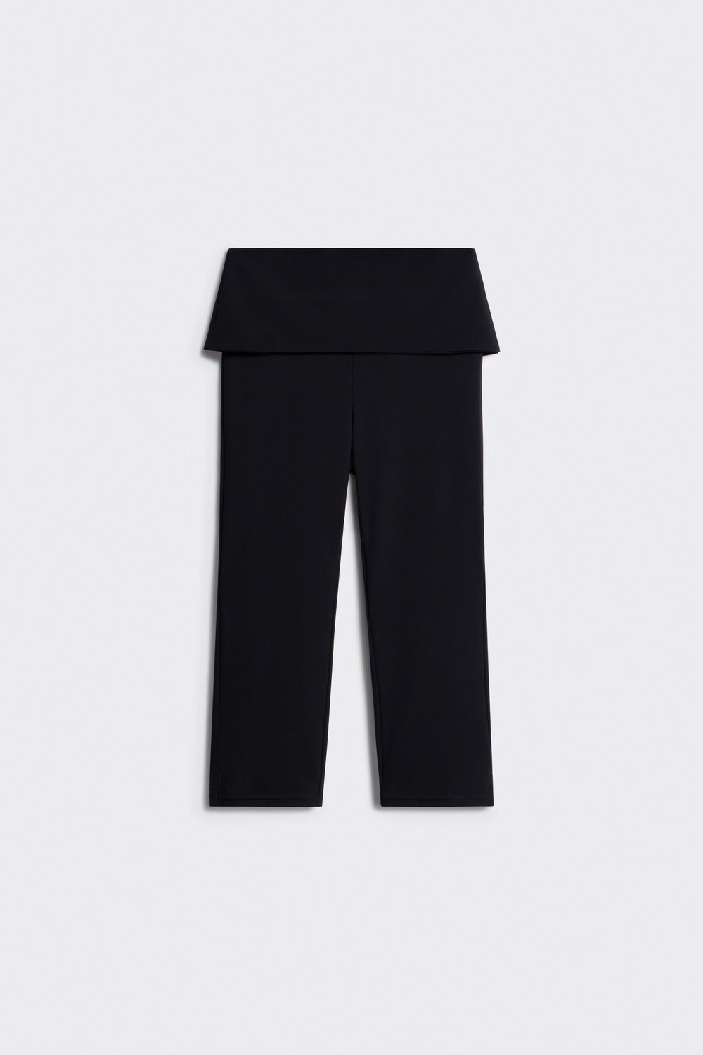 Брюки капри из вискозы