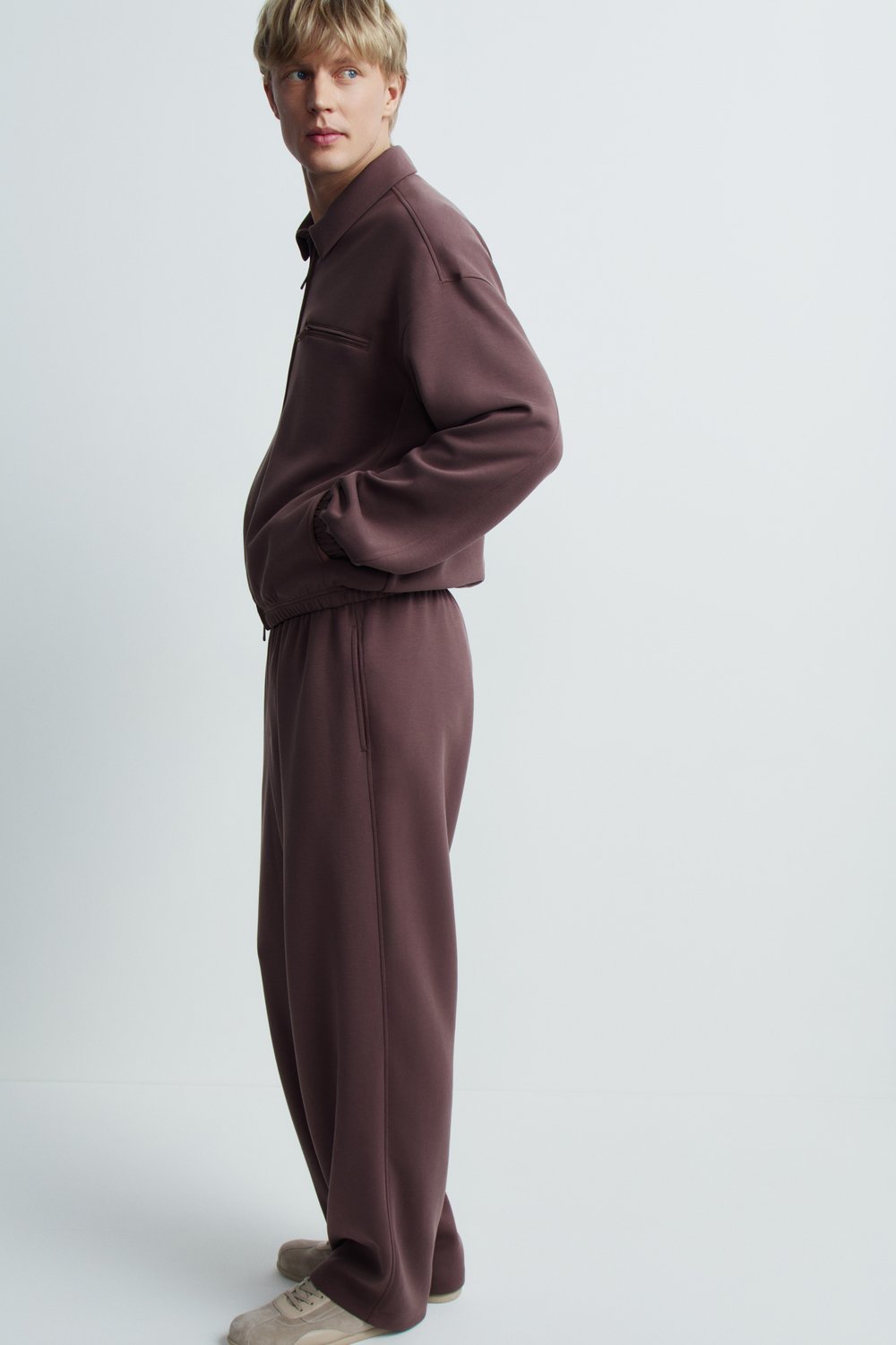 Брюки из джерси с модалом