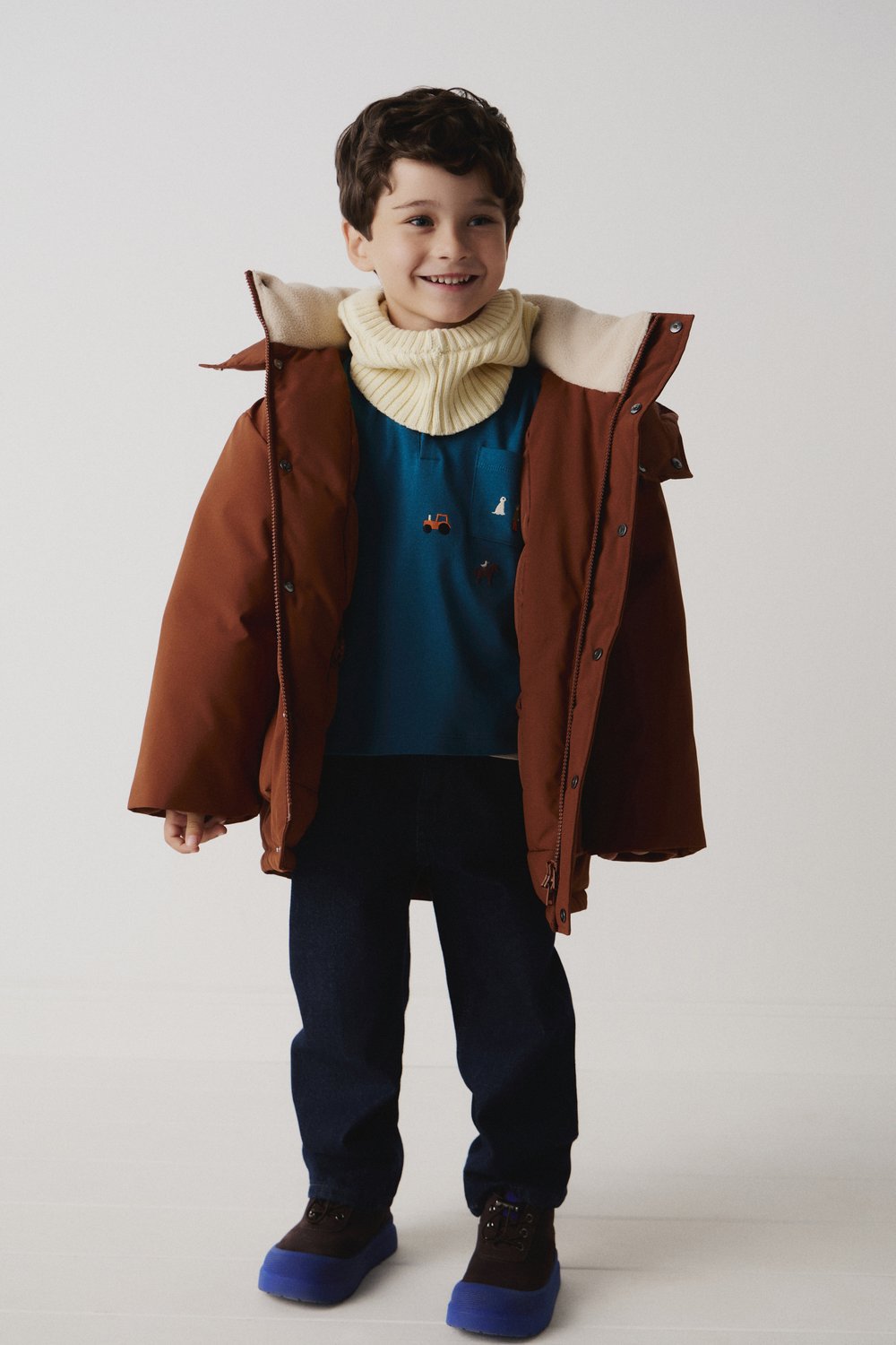 Куртка-парка на синтетическом пуху