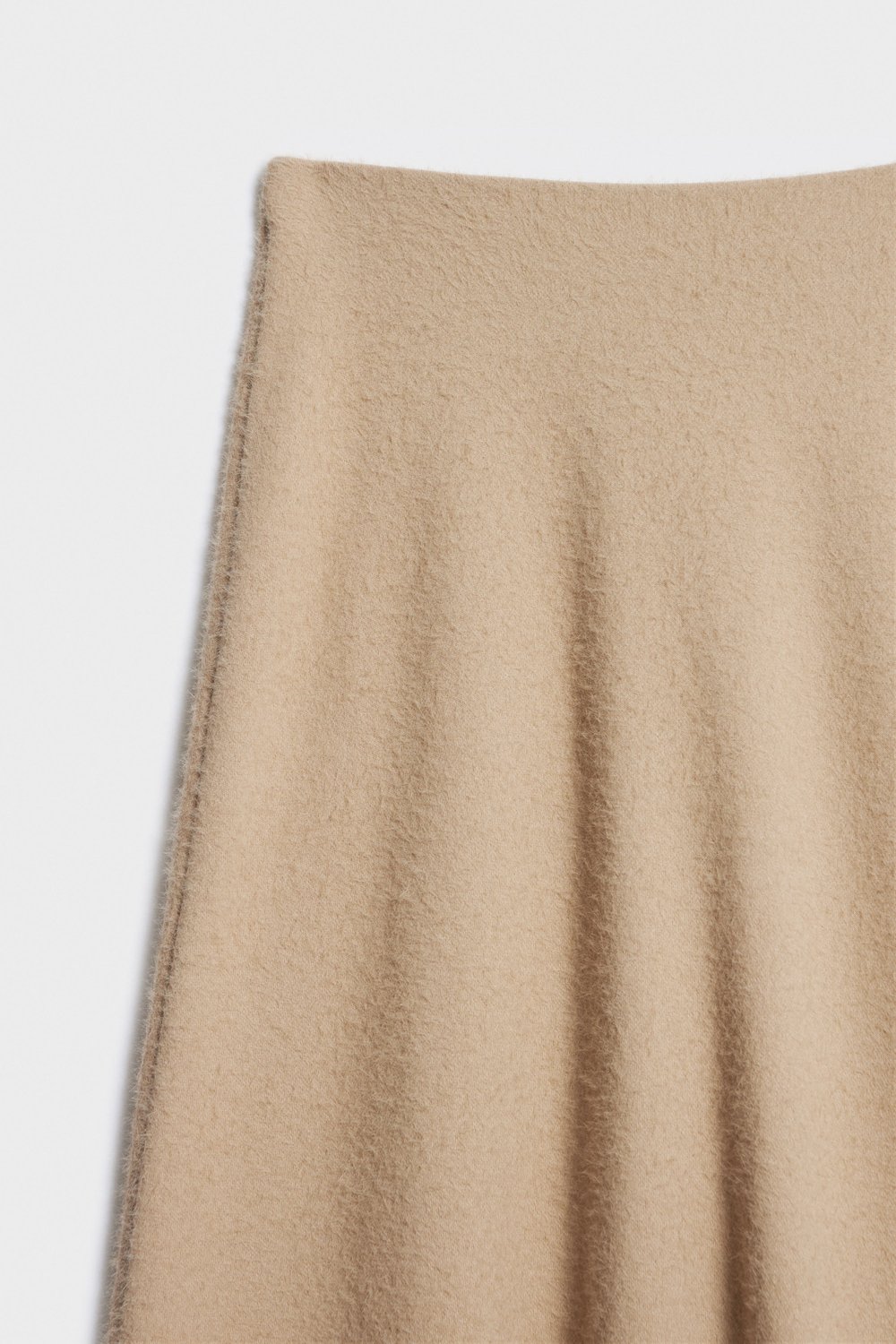 Юбка из футера с ворсом