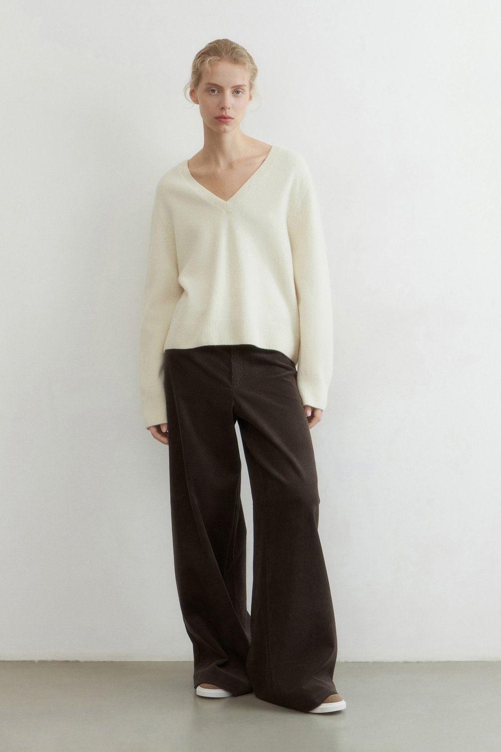 Свитер oversize из мериносовой шерсти