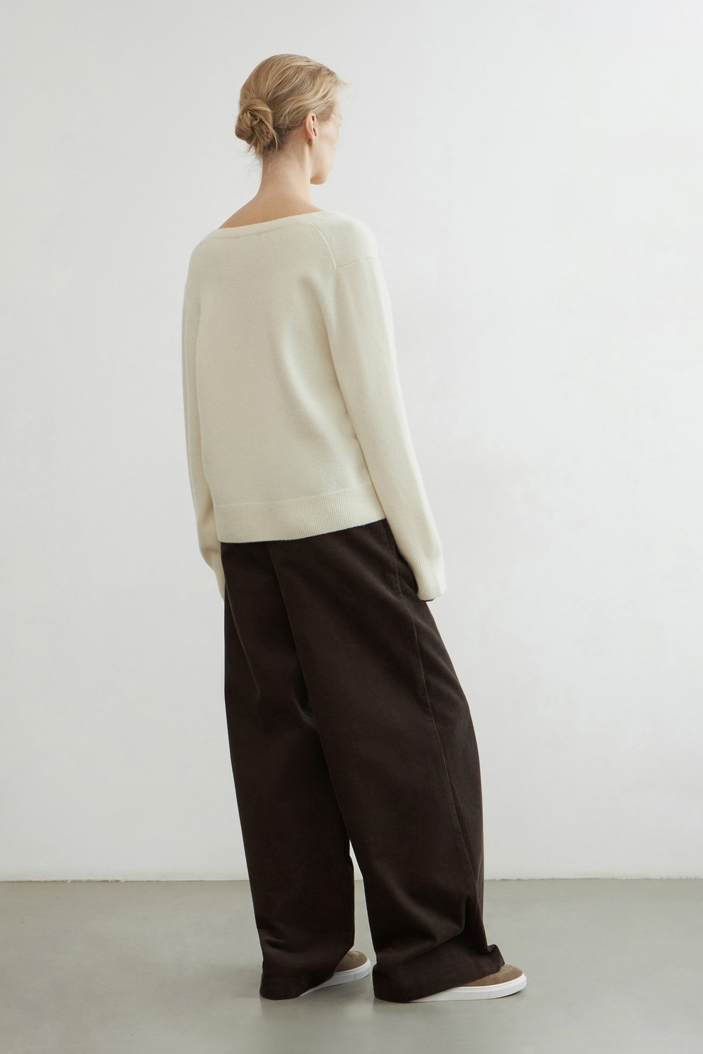 Свитер oversize из мериносовой шерсти