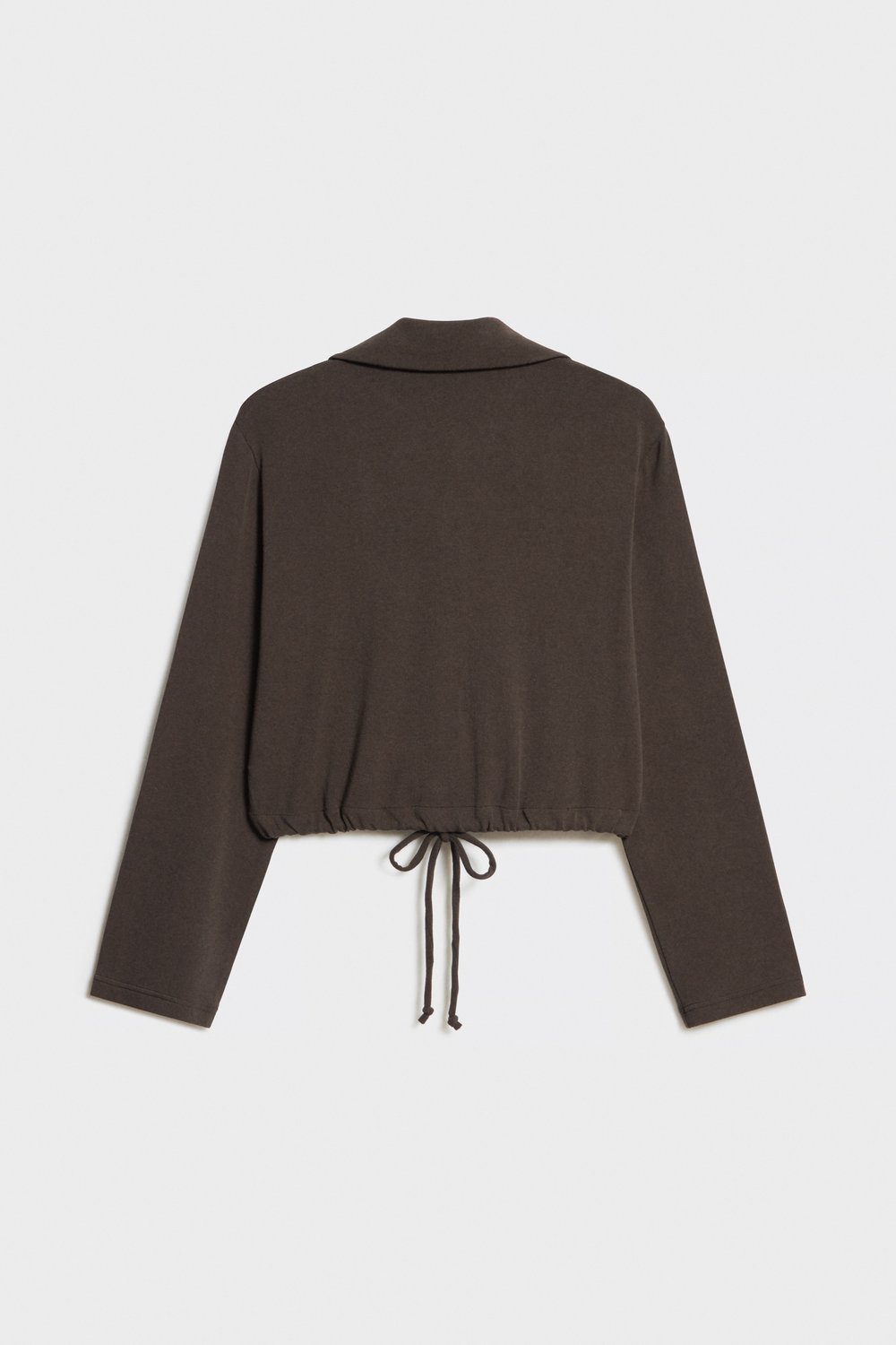 Лонгслив из вискозы и хлопка