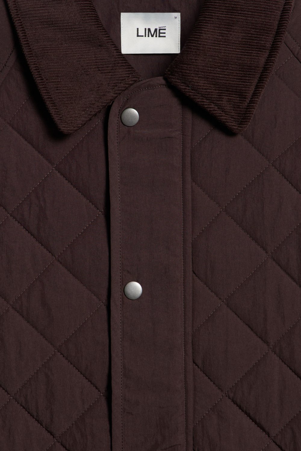 Стеганая куртка с воротником