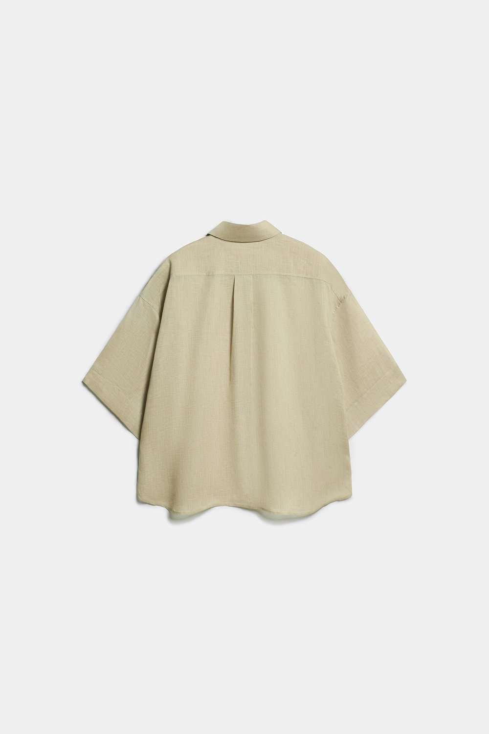 Рубашка oversize из рами