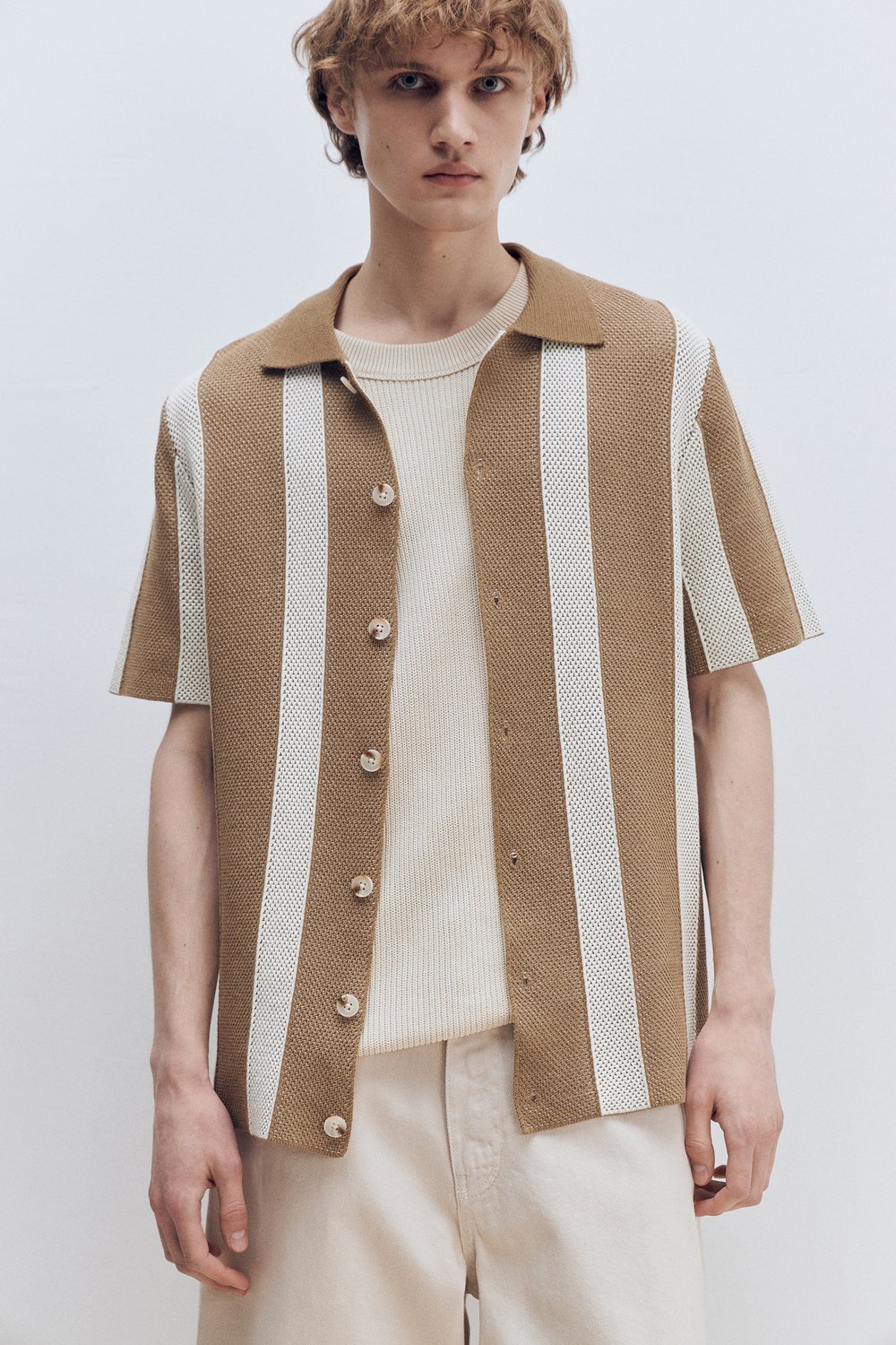 Текстурированный кардиган