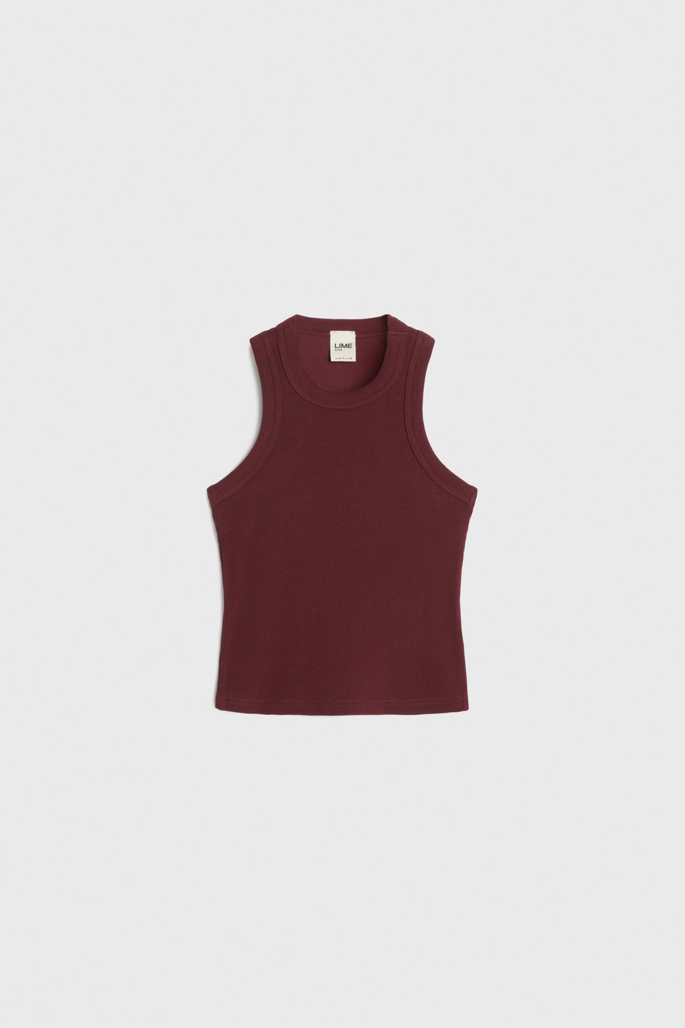 Топ из эластичного хлопка