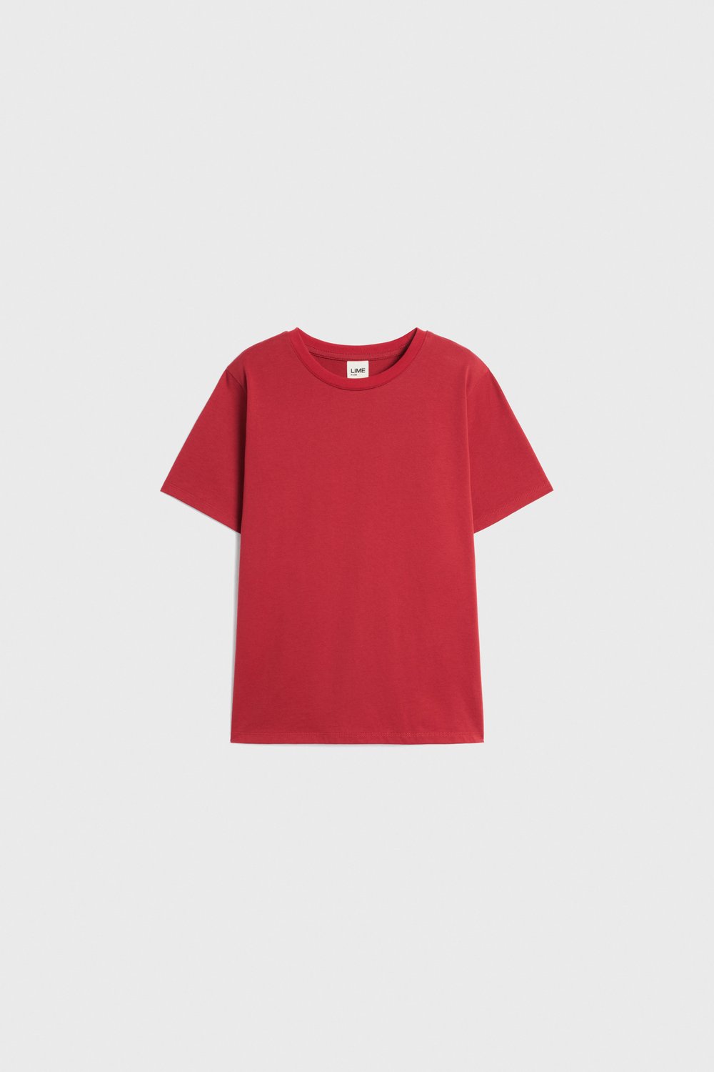 Футболка прямого кроя из хлопка