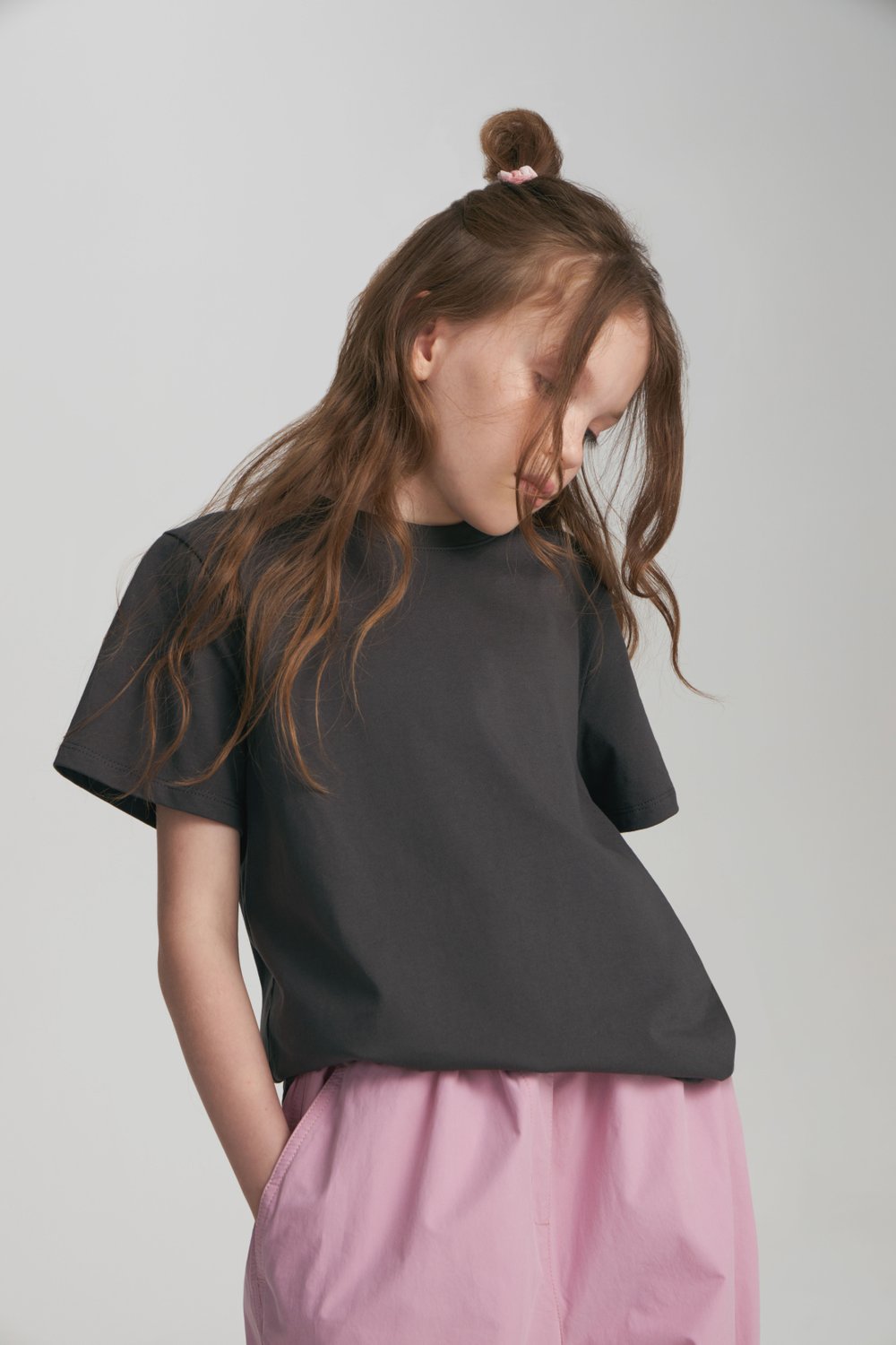 Футболка прямого кроя из хлопка
