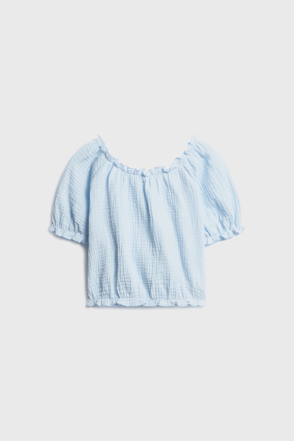 Блуза babydoll из муслина