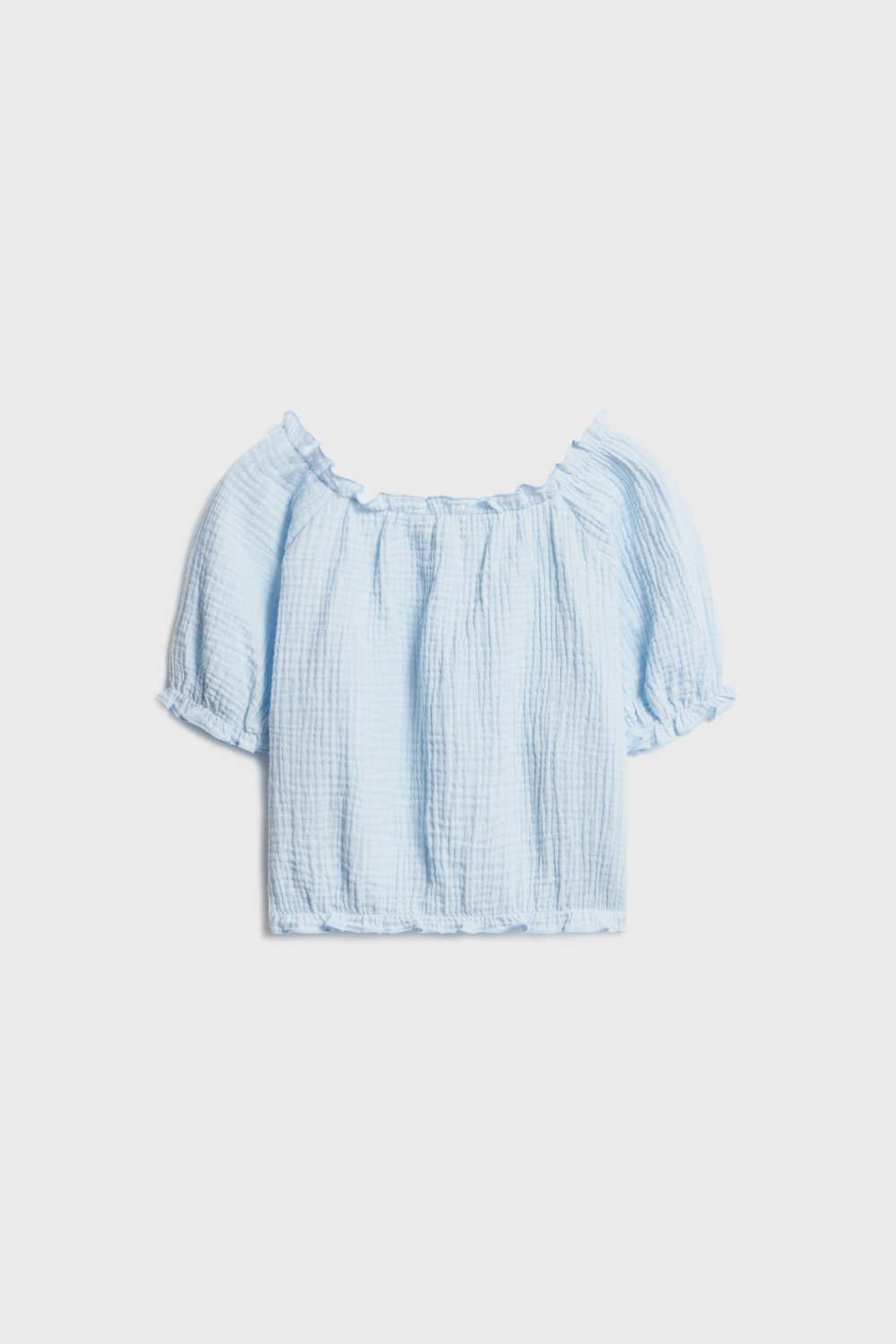 Блуза babydoll из муслина