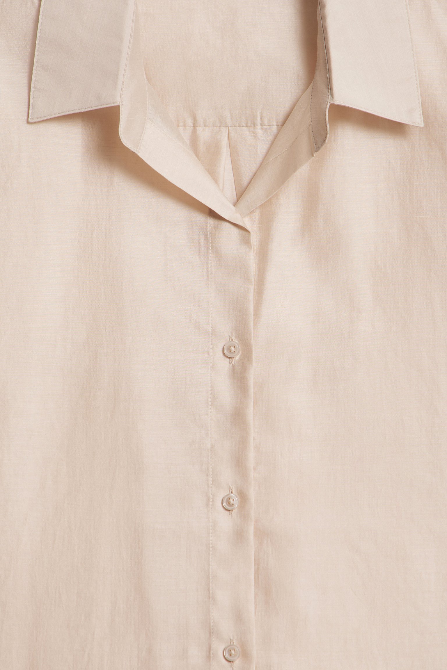Полупрозрачная рубашка из лиоцелла