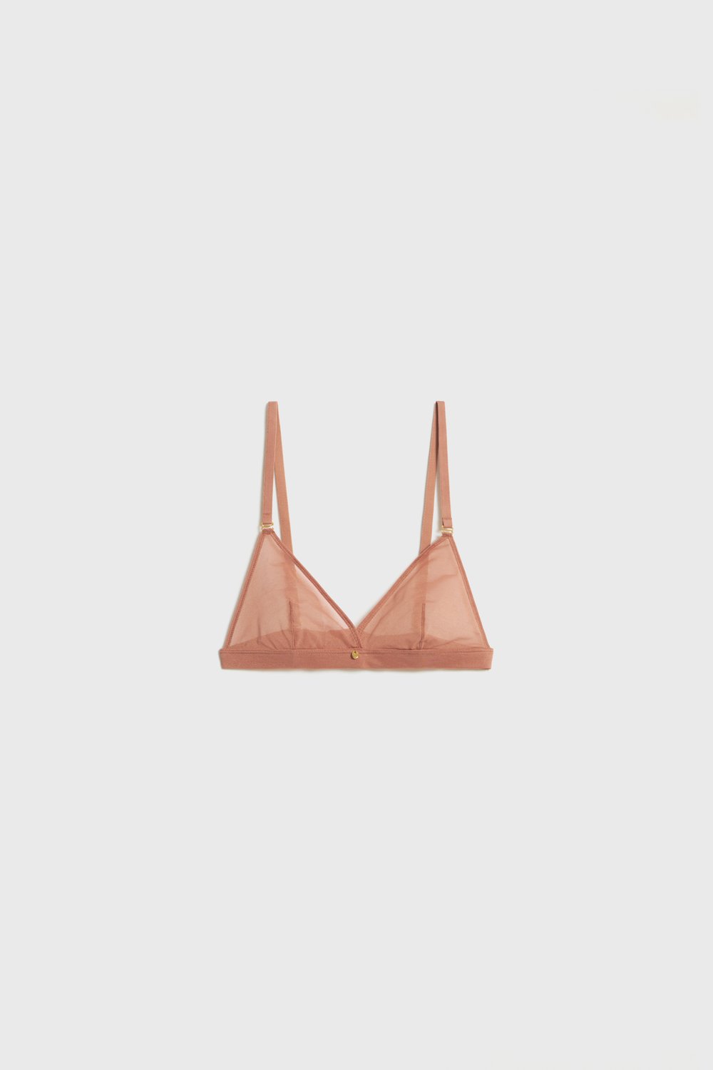 Бюстгальтер из сетки с кулоном