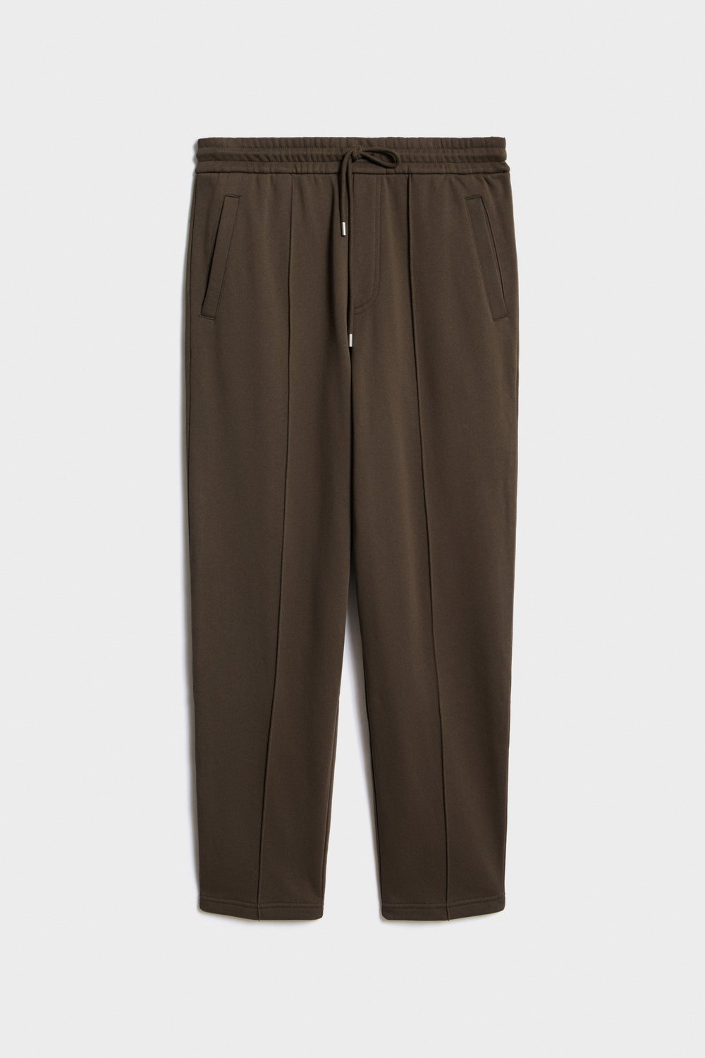Зауженные брюки из хлопка