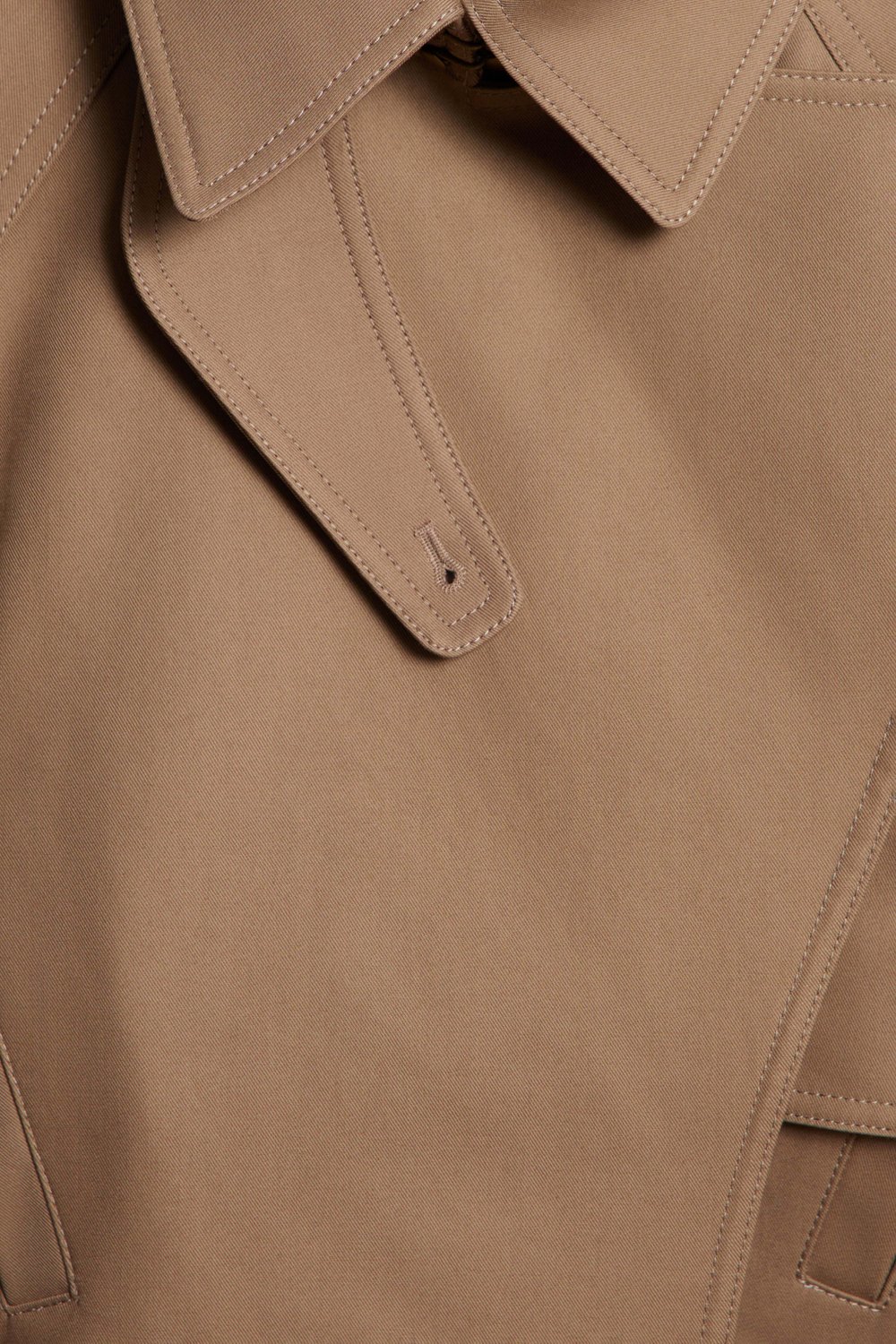 Куртка-тренч из хлопка