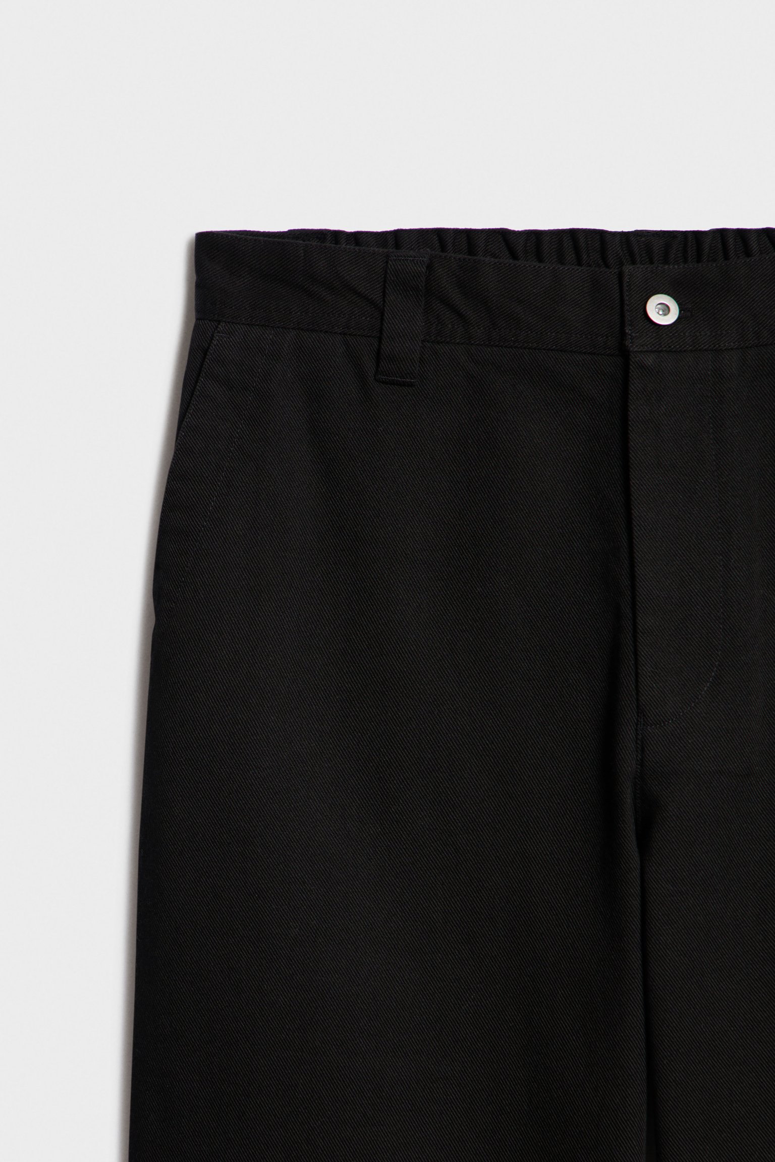 Прямые брюки из хлопка