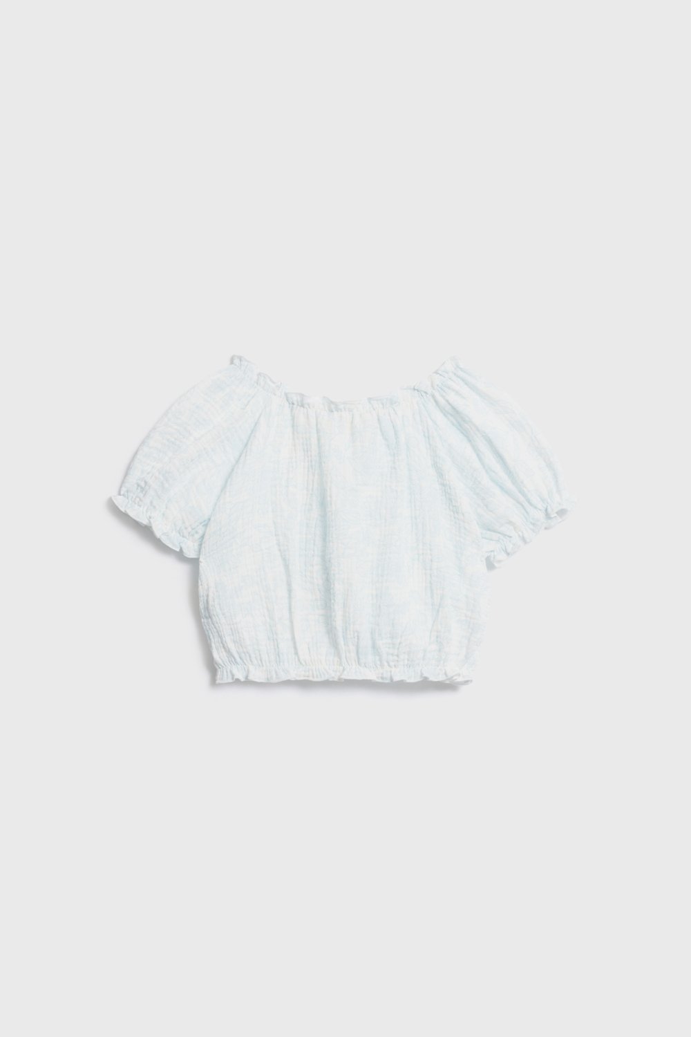 Блуза babydoll из муслина