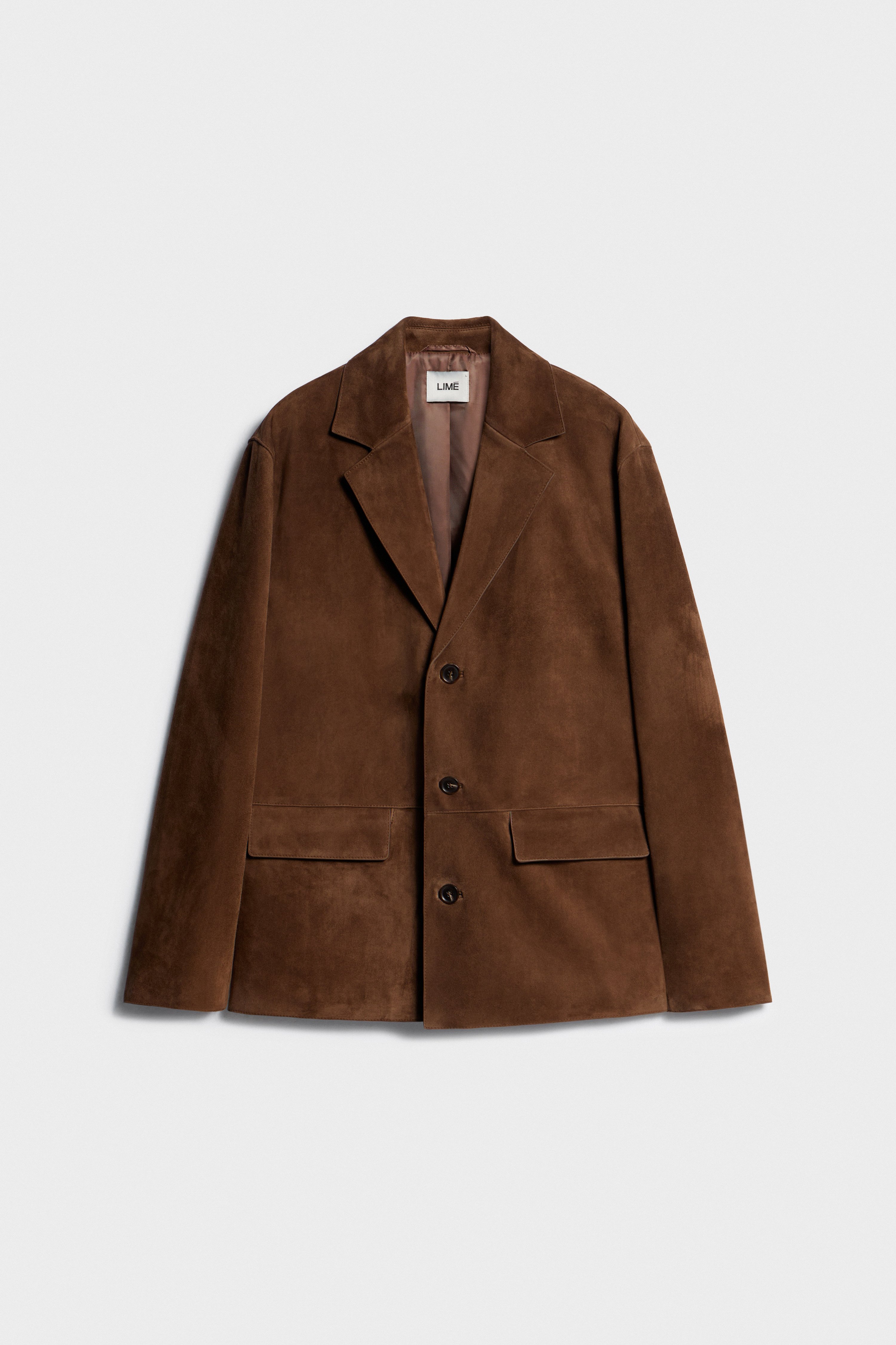 Жакет из натуральной замши шевро