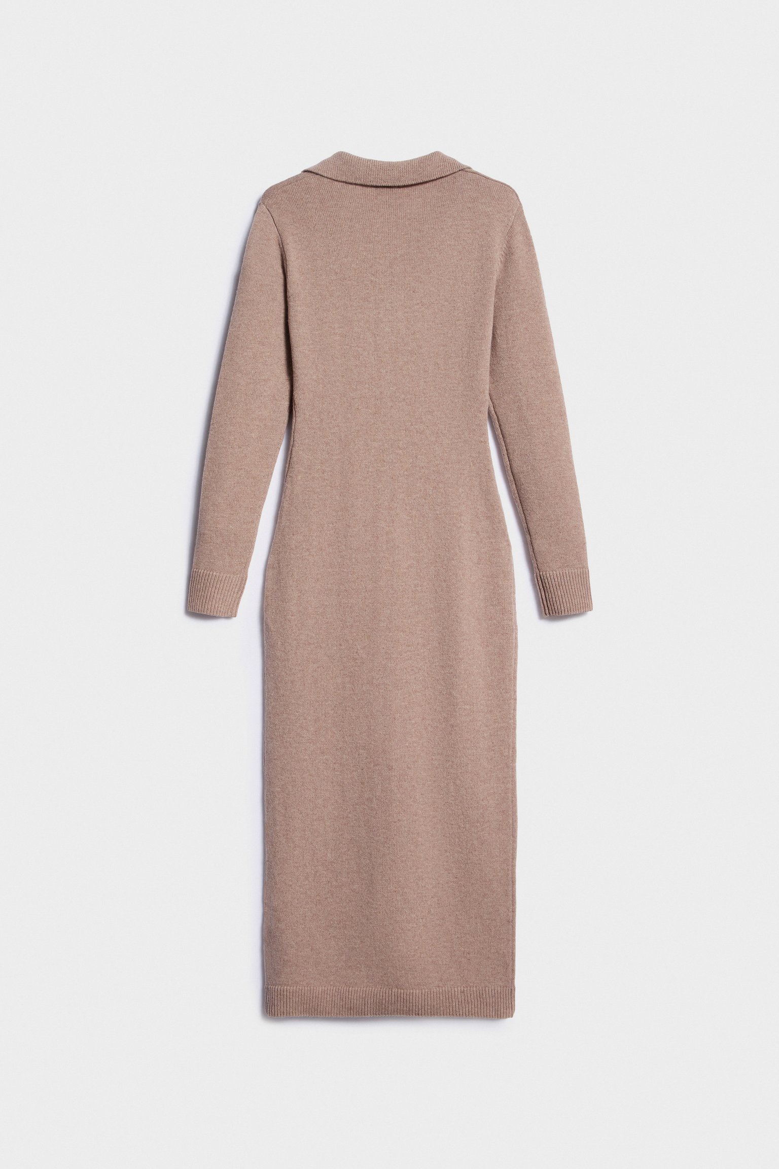 Платье поло из шерсти