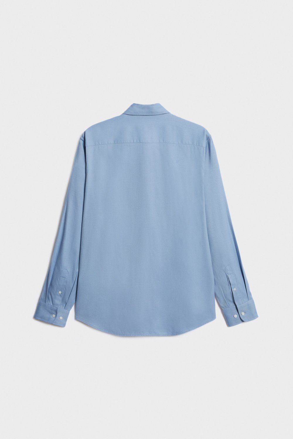 Рубашка прямого кроя из твила