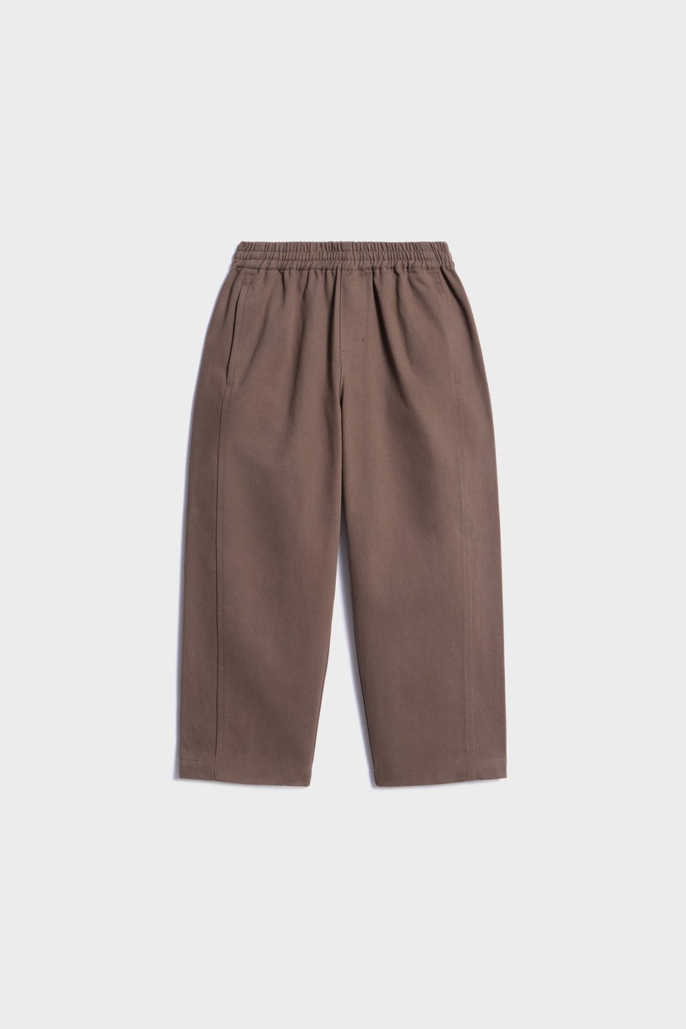 Объемные брюки из хлопка