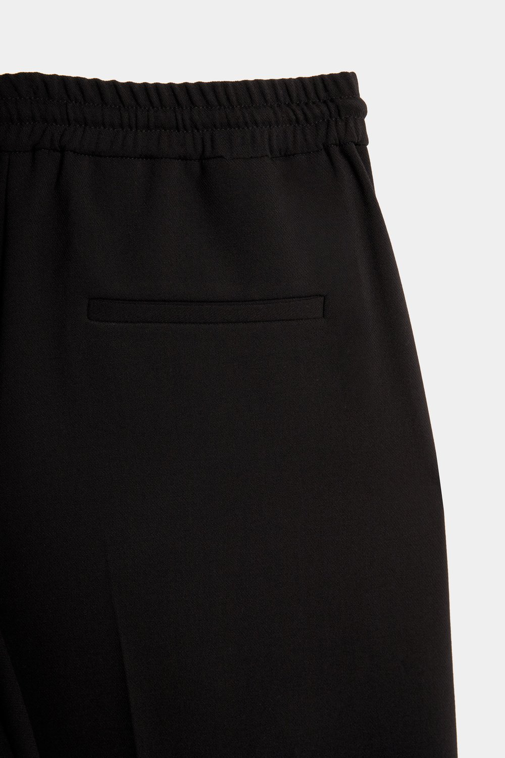 Брюки wide leg с защипами
