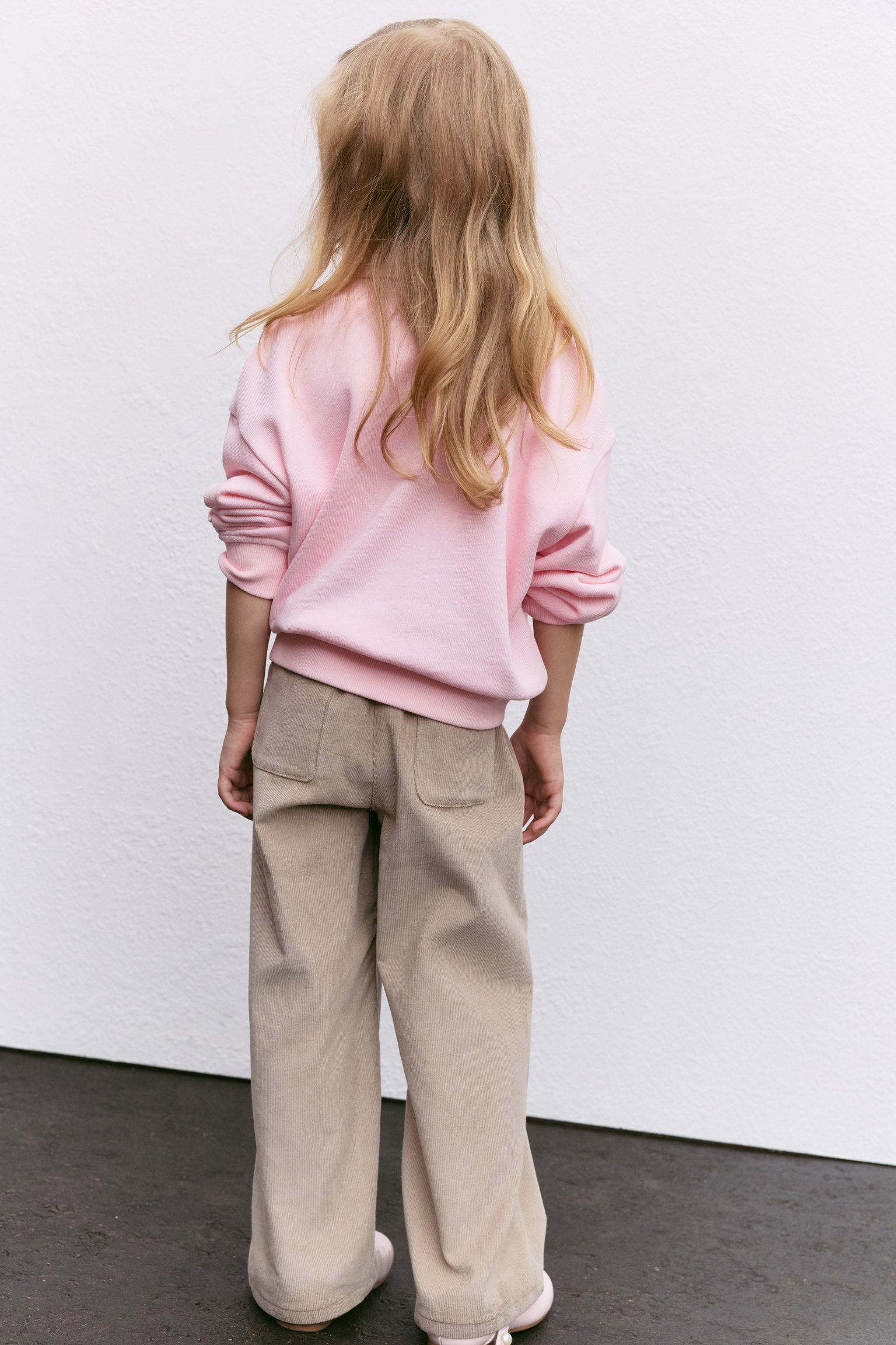 Вельветовые брюки с подвеской