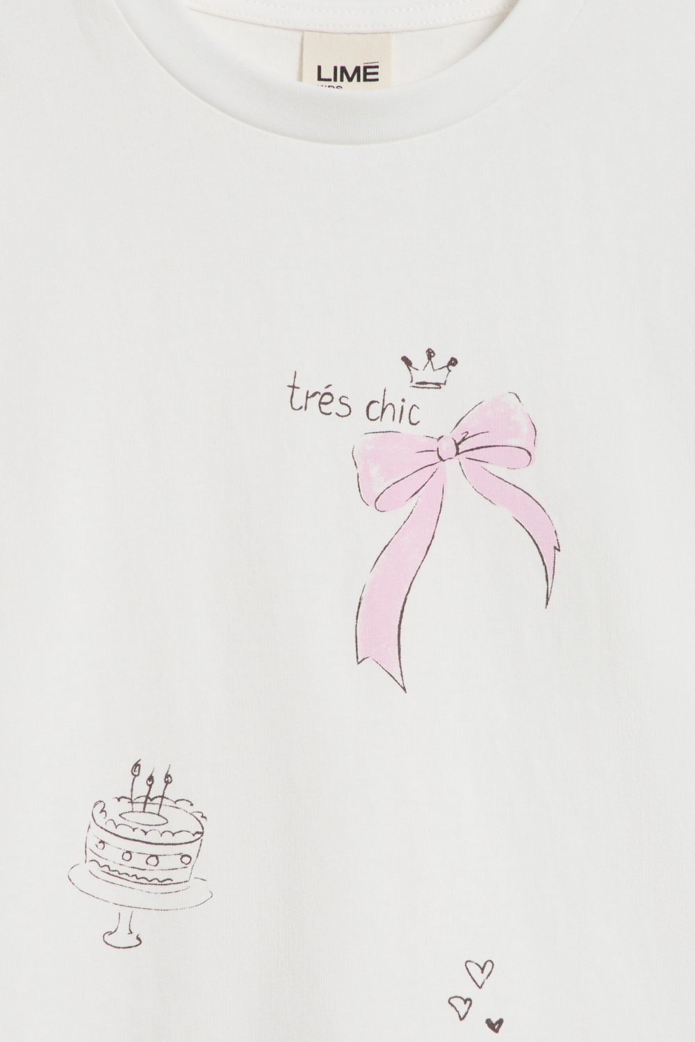 Лонгслив из хлопка с принтом