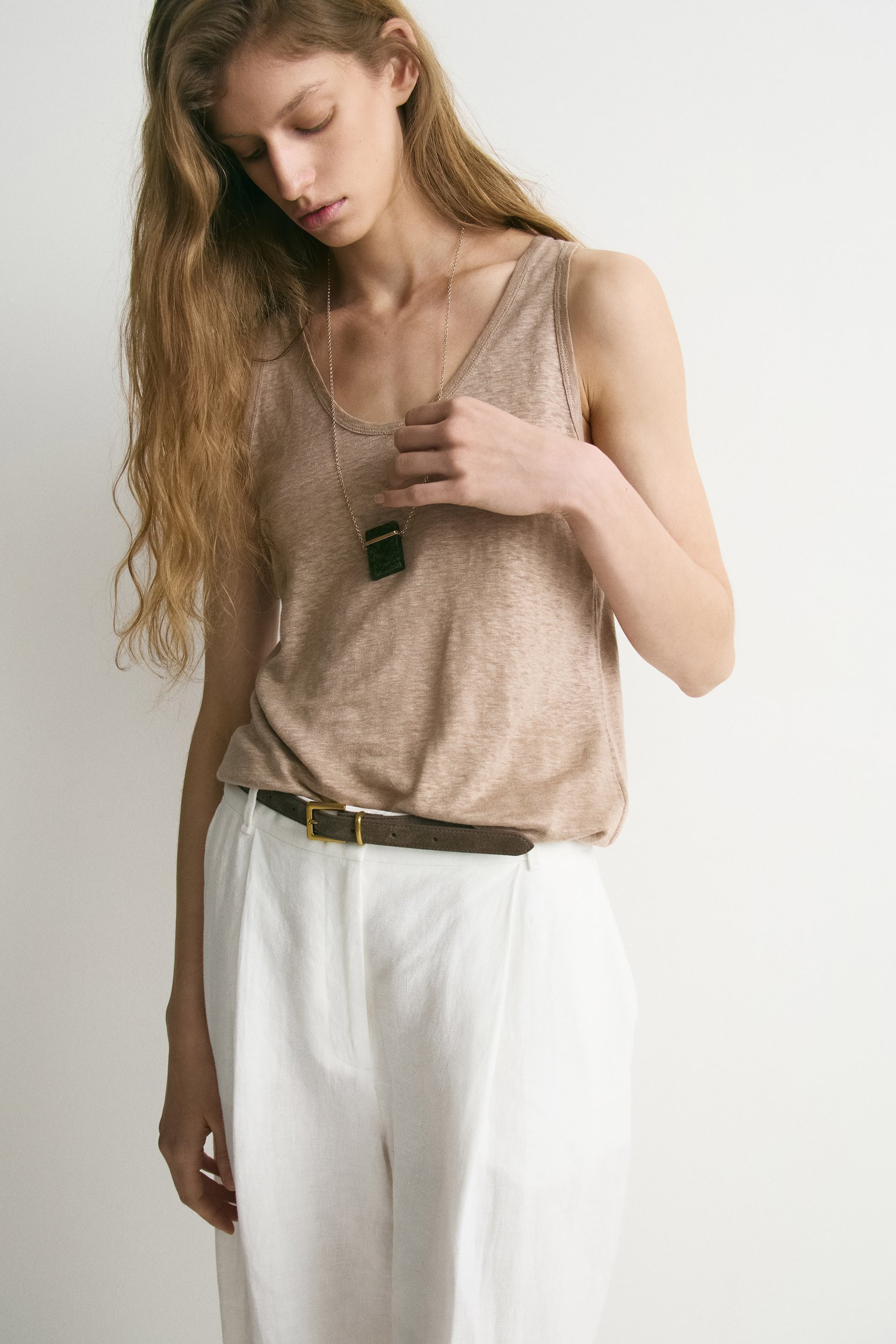 Кулон из камня бирюза