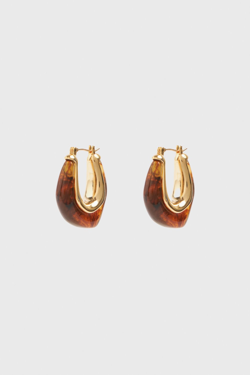 Серьги изогнутой формы