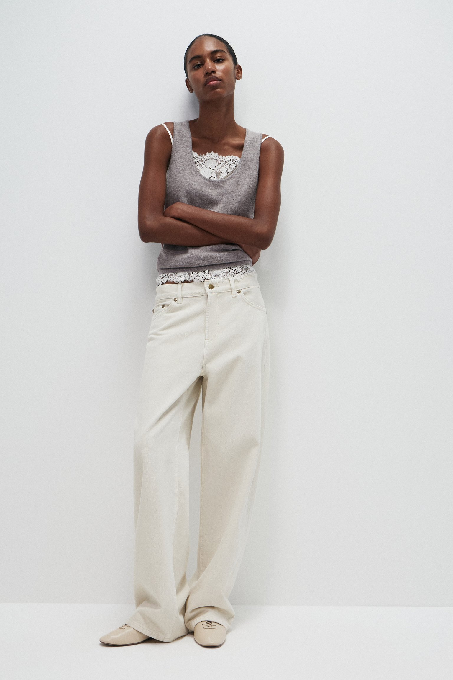 Жилет из смесовой шерсти