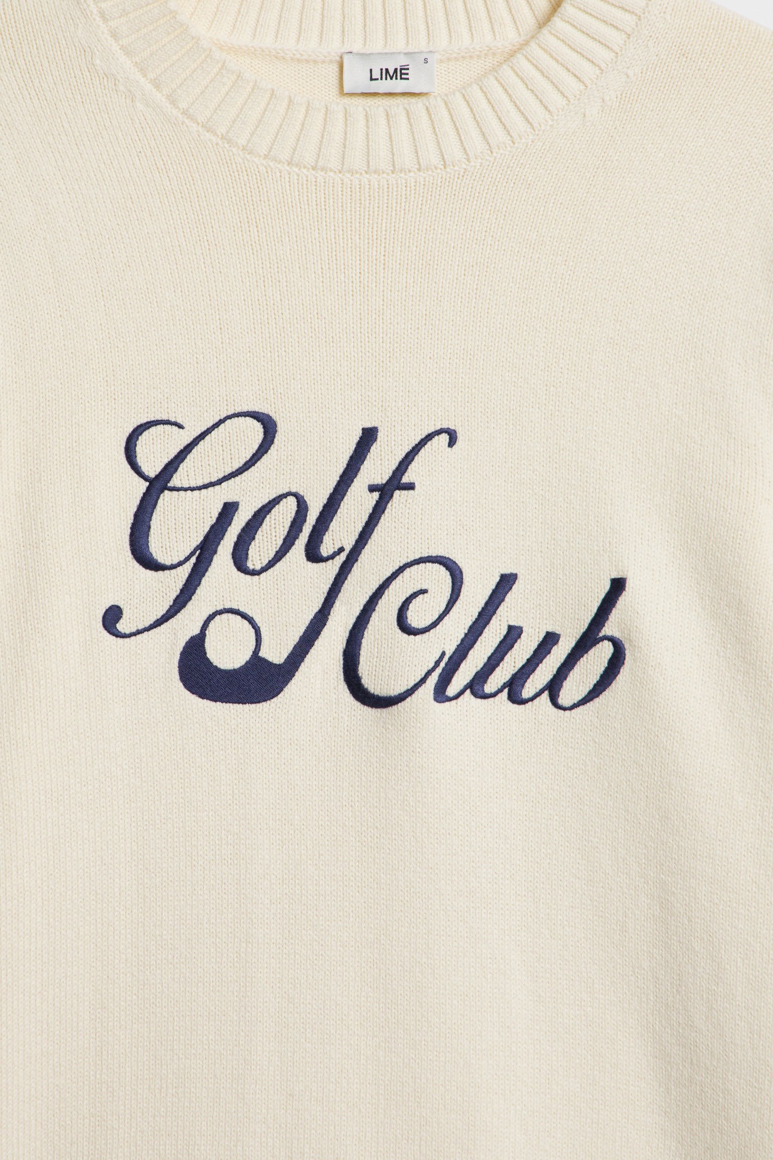 Хлопковый свитер с вышивкой