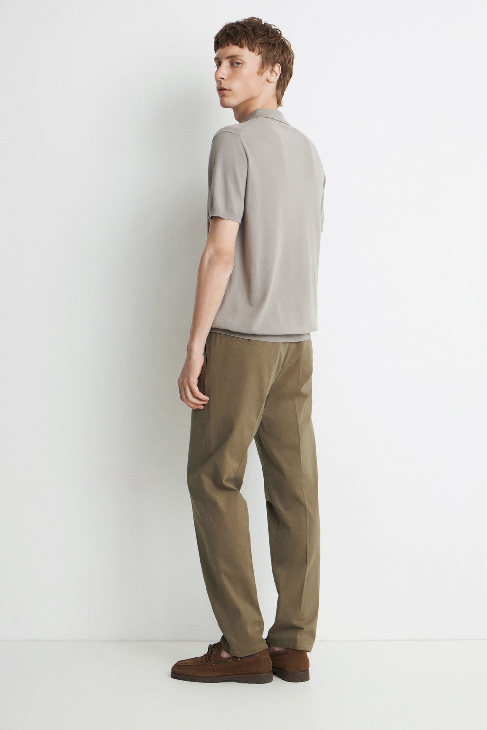 Джемпер поло из вискозы
