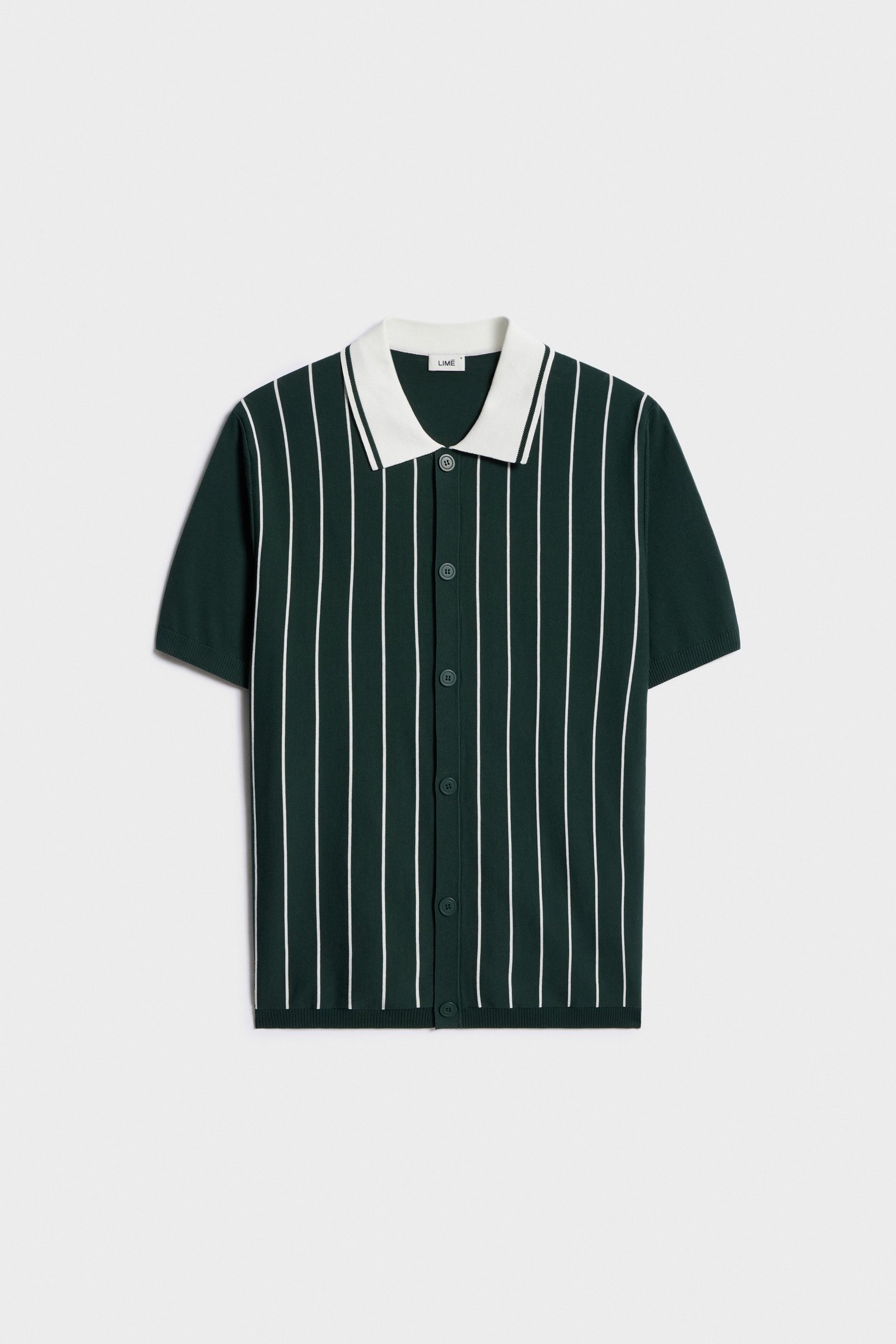 Кардиган из хлопка в полоску